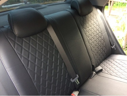 Авточехлы на Hyundai Solaris 2