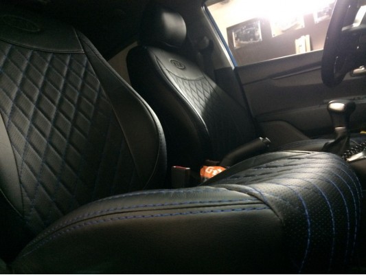 Авточехлы на Kia Rio 4