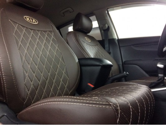 Авточехлы на Kia Rio 4 X-Line