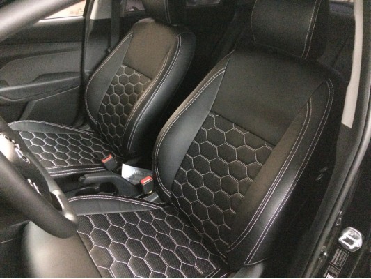 Каркасные авточехлы на Hyundai Solaris 2