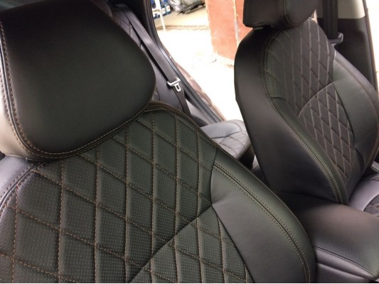 Каркасные авточехлы на Hyundai Solaris