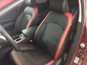 Каркасные авточехлы на Hyundai Sonata 7