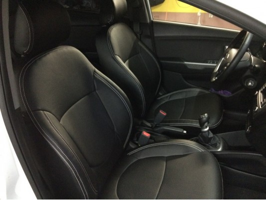 Каркасные авточехлы на KIA Rio 3