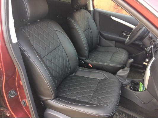 Каркасные авточехлы на Nissan Almera G15