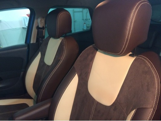 Каркасные авточехлы на Renault Kaptur