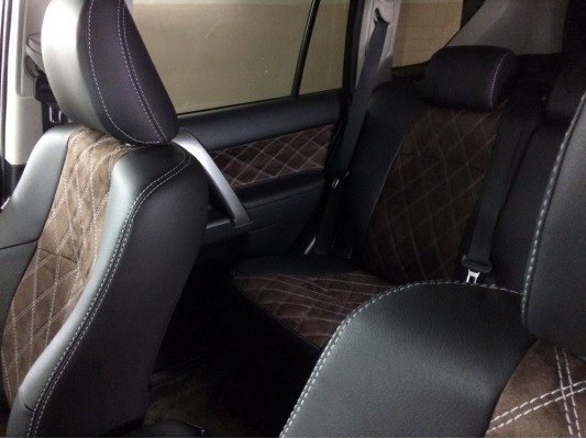 Каркасные авточехлы на Toyota Land Cruiser Prado 150