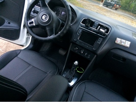 Каркасные авточехлы на Volkswagen Polo