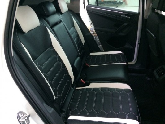 Каркасные авточехлы на Volkswagen Tiguan 2 поколения